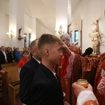 Bierzmowanie w Łososinie Dolnej