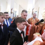 Bierzmowanie w Łososinie Dolnej