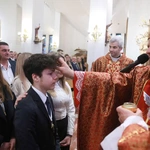 Bierzmowanie w Łososinie Dolnej
