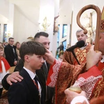 Bierzmowanie w Łososinie Dolnej
