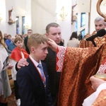 Bierzmowanie w Łososinie Dolnej