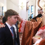 Bierzmowanie w Łososinie Dolnej