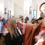 Bierzmowanie w Łososinie Dolnej