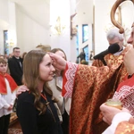 Bierzmowanie w Łososinie Dolnej