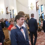 Bierzmowanie w Łososinie Dolnej