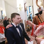 Bierzmowanie w Łososinie Dolnej
