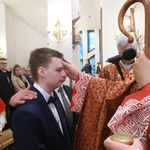 Bierzmowanie w Łososinie Dolnej
