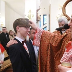 Bierzmowanie w Łososinie Dolnej