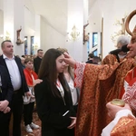 Bierzmowanie w Łososinie Dolnej