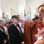Bierzmowanie w Łososinie Dolnej