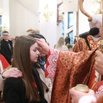 Bierzmowanie w Łososinie Dolnej