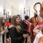 Bierzmowanie w Łososinie Dolnej