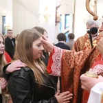 Bierzmowanie w Łososinie Dolnej