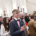 Bierzmowanie w Łososinie Dolnej