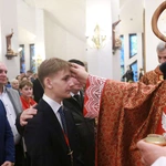 Bierzmowanie w Łososinie Dolnej
