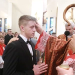 Bierzmowanie w Łososinie Dolnej