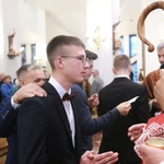 Bierzmowanie w Łososinie Dolnej