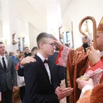 Bierzmowanie w Łososinie Dolnej