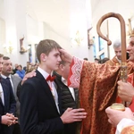 Bierzmowanie w Łososinie Dolnej