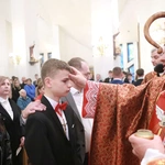 Bierzmowanie w Łososinie Dolnej