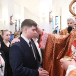 Bierzmowanie w Łososinie Dolnej