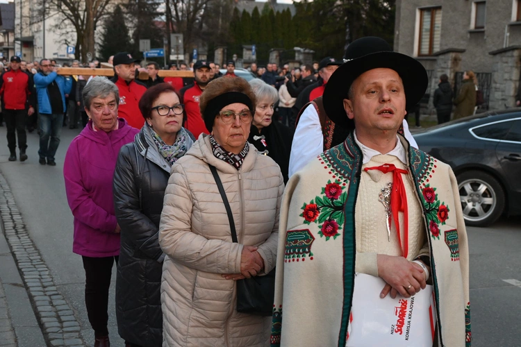 XXIII Miejska Droga Krzyżowa w Nowym Targu 