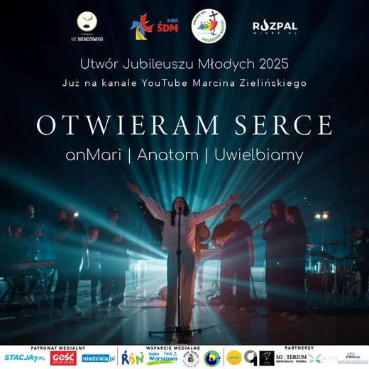 „Otwieram serce” – utwór Jubileuszu Młodych 2025