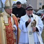 Relikwie św. Jana Pawła II dla parafii w Gowarczowie