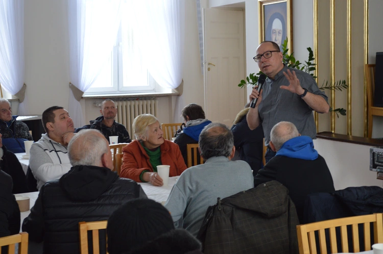 Pierwszy dzień rekolekcji dla ubogich