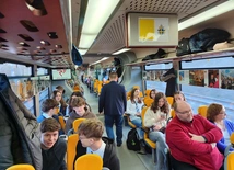 Śląskie. Pociąg papieski z Katowic do Częstochowy