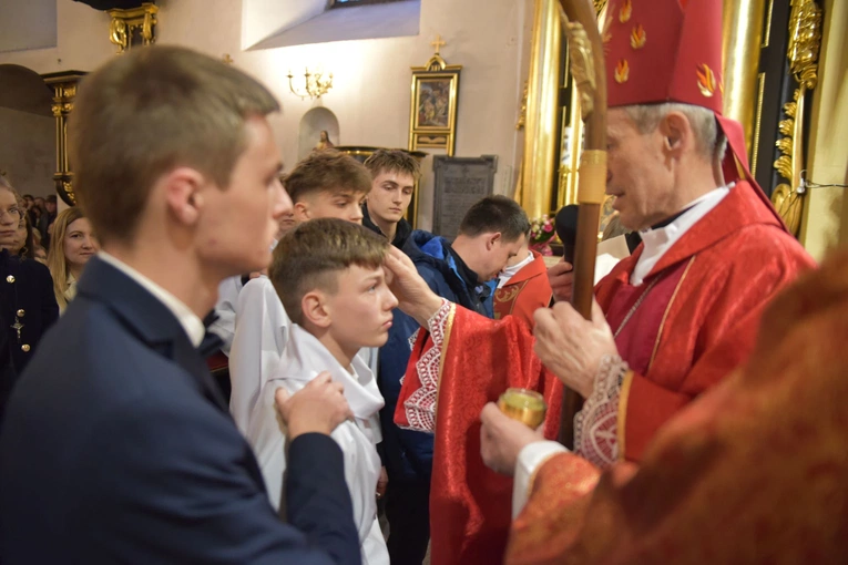 Bierzmowanie w Nowym Wiśniczu 2025