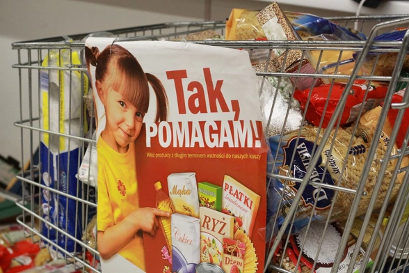 260 ton żywności w 26. edycji akcji "Tak. Pomagam!"