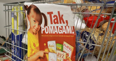 260 ton żywności w 26. edycji akcji "Tak. Pomagam!"