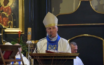 Relikwie kapelana Solidarności w w kościele Skotnikach