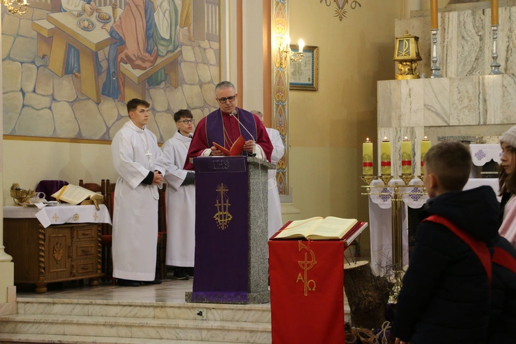Nasielsk. Poświęcenie figury św. Michała Archanioła