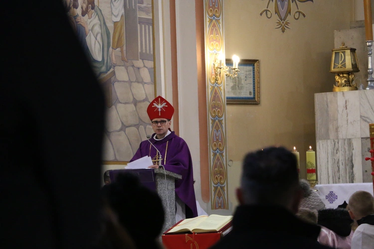 Nasielsk. Poświęcenie figury św. Michała Archanioła