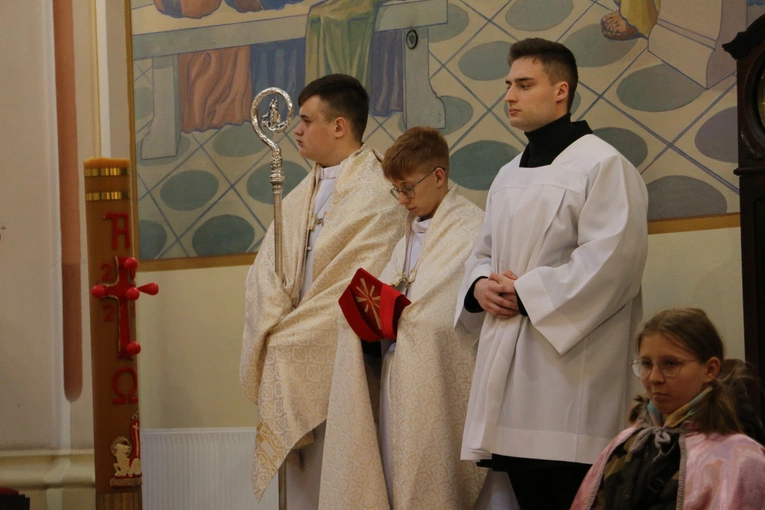 Nasielsk. Poświęcenie figury św. Michała Archanioła