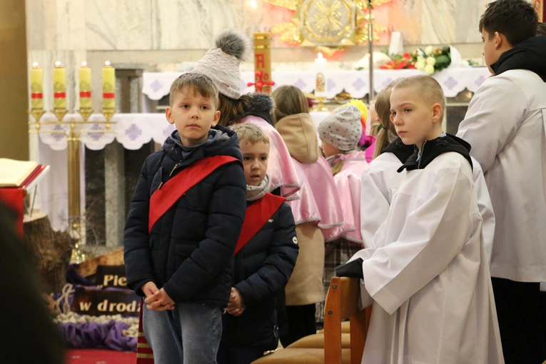 Nasielsk. Poświęcenie figury św. Michała Archanioła
