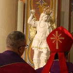 Nasielsk. Poświęcenie figury św. Michała Archanioła