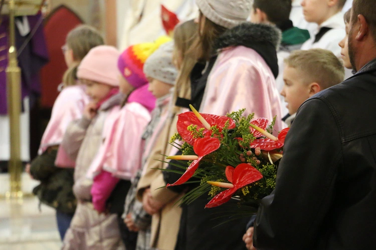 Nasielsk. Poświęcenie figury św. Michała Archanioła