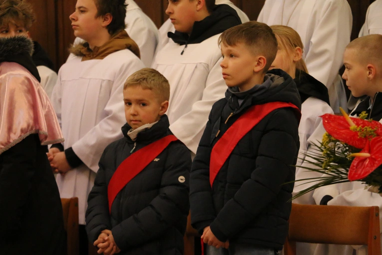 Nasielsk. Poświęcenie figury św. Michała Archanioła