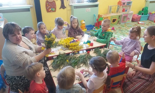 Katowice. Przedszkolaki przygotowują się do Świąt Wielkanocnych