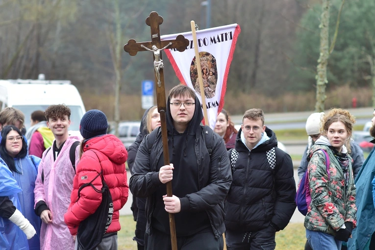 Pielgrzymka maturzystów do Gietrzwałdu