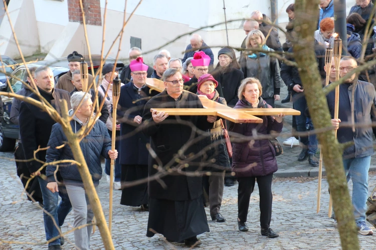 Płock. Droga Krzyżowa na Starym Mieście
