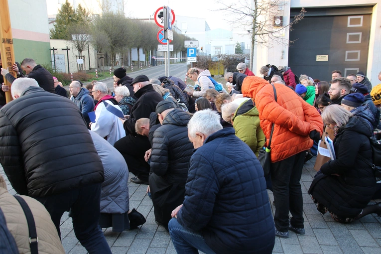 Płock. Droga Krzyżowa na Starym Mieście