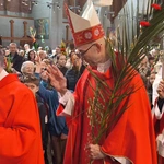 Abp Adrian Galbas na Niedzieli Palmowej na Ursynowie