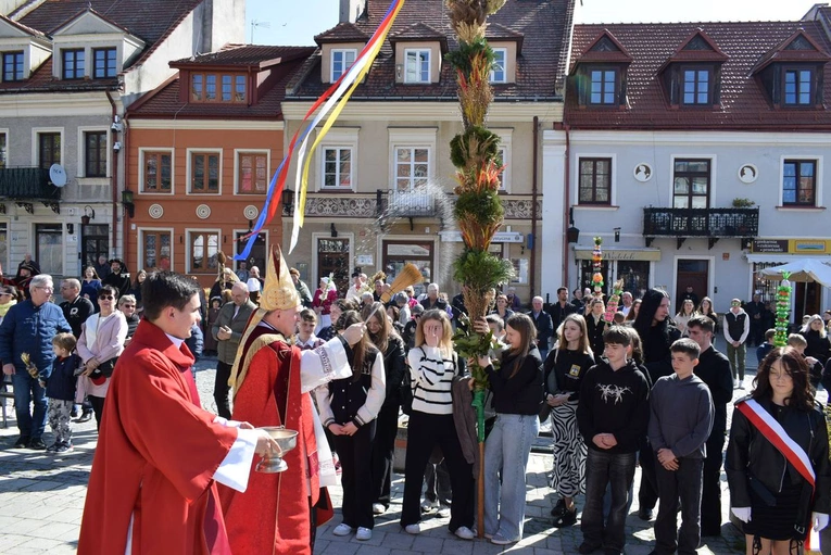 Niedziela Palmowa w Sandomierza