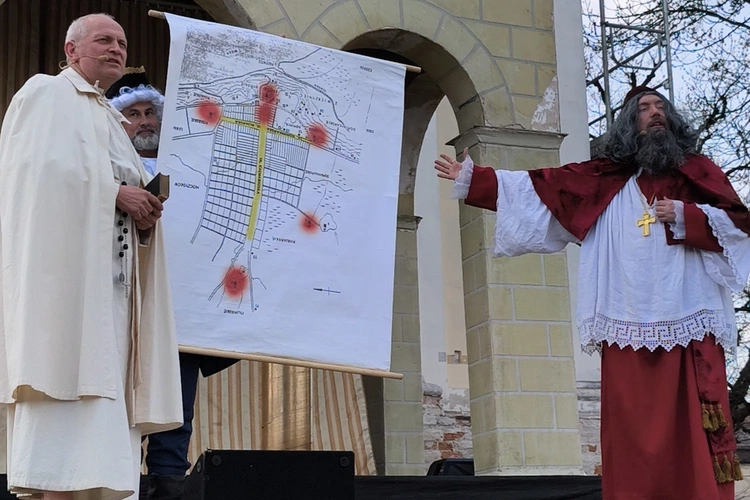 Misterium Męki Pańskiej w Górze Kalwarii. Sceny