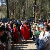 Palmy poświęcił bp Marek Solarczyk.