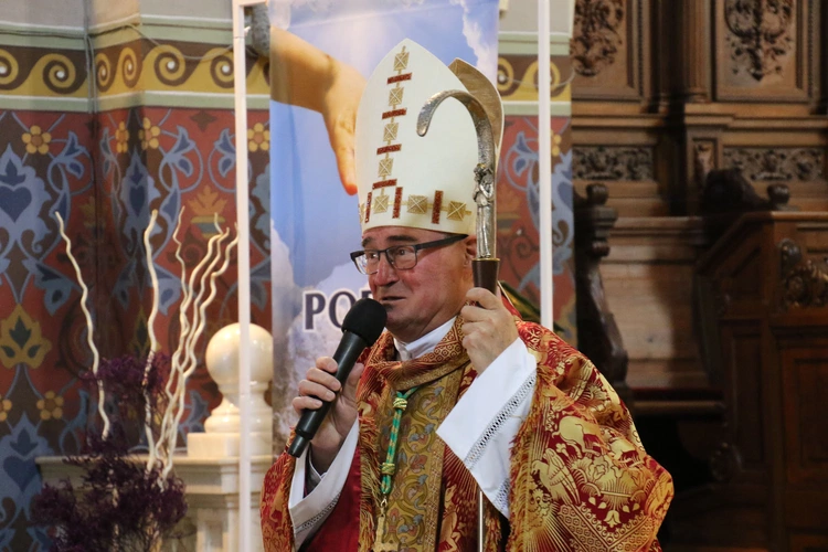 Płock. Niedziela Palmowa w katedrze